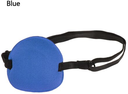 1/6Pcs Juiste Astigmatisme Bijziendheid Amblyopie Eyed Kind Modellen Enkele Bril Slapen Oogmasker Vision Care 1stk-blauw