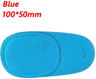 1/6Pcs Juiste Astigmatisme Bijziendheid Amblyopie Eyed Kind Modellen Enkele Bril Slapen Oogmasker Vision Care 6stk-blauw