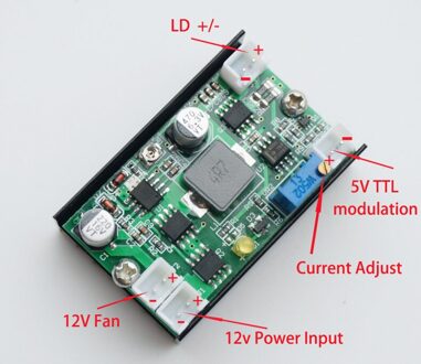 1.6W-3.5W-4.75W-5.5W M140 NDB7875 NDB7B77 NDB7A75 NUBM44 Driver Snijden/Graveren plein 50X32X24mm