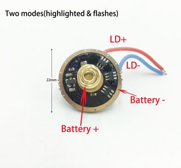 1.6W-3.5W-4.75W-5.5W M140 NDB7875 NDB7B77 NDB7A75 NUBM44 Driver Snijden/Graveren ronde 22mm