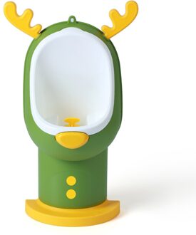1-6Y Baby Jongens Potje Kids Urinoir Herten Kinderen Toilet Training Urinoir Stand Haak Pee Trainers Pot groen