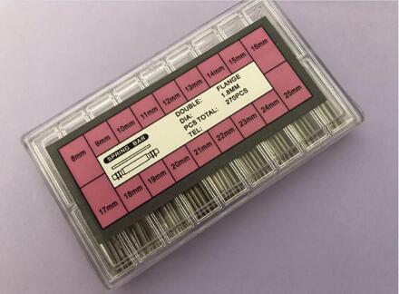 1.78Mm Rvs Dubbele Flens Lente Bar Van 8Mm Tot 25Mm