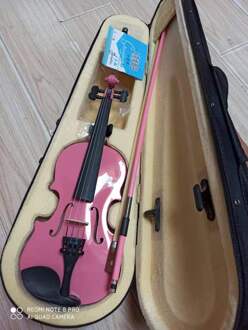 1/8 Roze Viool Voor Kinderen