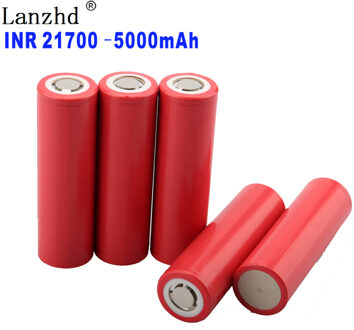 1-8 stuks 5C batterij 21700 Oplaadbare Batterij 5000mAh li-ion Batterijen 3.7V voor Elektrische auto's 2 stk 21700