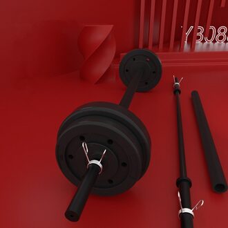 1.8M Staal Barbell Gym Gewichtheffen Halter Bar Dames Aerobics Squat Straight Barbell Halter Tweeërlei Gebruik