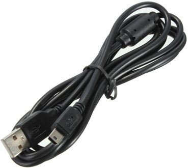 1.8M Usb Power Charger Draad Oplaadkabel Cord Voor Sony Voor Playstation 3 Voor PS3 Controller Accessoires Zwart