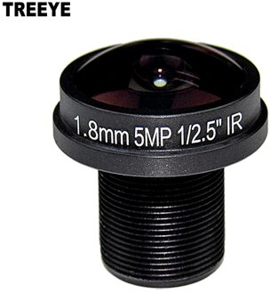 1.8mm Lens CCTV Lens Fisheye IR M12 CCTV Camera Lens 5 Megapixel HD Voor HD IP Camera 180D Breedhoektechnologie F2.0 1/2. 5"