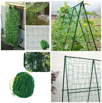 1.8X0.9M/ 1.8X1.8M Klimmen Bean Plant Netten Groeien Hek Tuin Groen Nylon Trellis Netting Ondersteuning