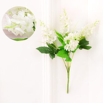 1 Boeket Kunstmatige Plant Provence Lavendel Bloemen Ambachten Bloem Muur Decoratie Thuis Woonkamer Bruiloft Decor nee.4