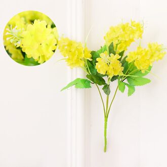 1 Boeket Kunstmatige Plant Provence Lavendel Bloemen Ambachten Bloem Muur Decoratie Thuis Woonkamer Bruiloft Decor nee.5