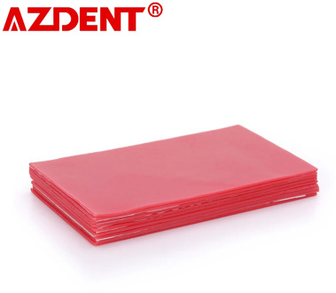 1 Box Dental Lab Material Base Plate Red Dental Wax Dentist Auxiliary Material Thickness 1.3mm/250g
