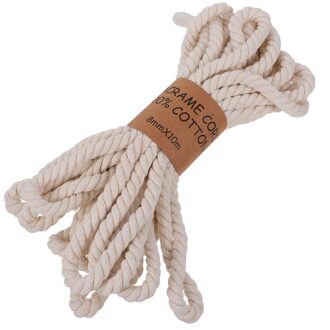 1 Bundel Van Macrame Cord Thuis Diy Opknoping Wandtapijten Touw Gedraaid Katoenen Touw