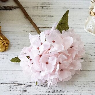 1 Bundel Zijde Kunstbloemen Hortensia Herfst Vazen Voor Home Decor Festival Decoratieve Bloem Bruiloft Bloem Muur Set