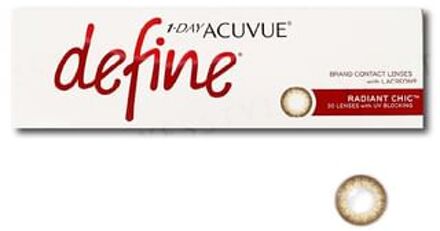 1 Day Define Lacreon Color Lens Radiant Chic 30 pcs P-4.25 (30 pcs)