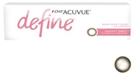 1 Day Define Lacreon Color Lens Radiant Sweet 30 pcs P-1.25 (30 pcs)