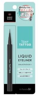 1 Day Tattoo Liquid Eyeliner A 01 Night Black