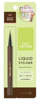 1 Day Tattoo Liquid Eyeliner A 03 Mocha Brown