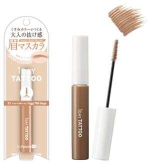 1 Day Tattoo Nuance Brow Mascara 01 Foggy Milk Beige