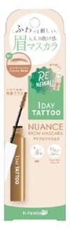 1 Day Tattoo Nuance Brow Mascara A 01 Creamy Beige