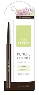1 Day Tattoo Pencil Eyeliner 02 Dark Brown