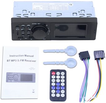 1 Din Auto Radio Stereo Autoradio Auto Radio USB Bluetooth Handsfree Multimedia MP5 Speler Reverse Afbeelding USB Auto Afstandsbediening zoals getoond A