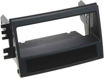 1-DIN Paneel met aflegbakje. Kia Soul 2008-2011 Kleur: Zwart 28117825