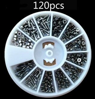 1 Doos (600 Stuks) 12 Soorten Van Kleine Schroeven Moeren Assortiment Kit M1 M1.2 M1.4 M1.6 Schroef Voor Horloges Glassess Reparatie Tools Tornillos 120stk