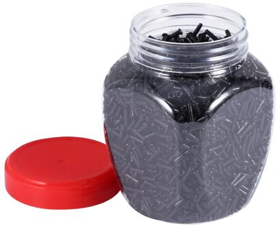 1 Doos Badminton Racket Guard Buis Nylon Badminton Racket Grommets Oogjes String Protector Sport Benodigdheden Voor Sport (B zwart