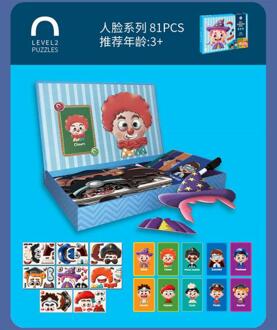 1 Doos Kinderen Magnetische Puzzel Multifunctionele Vroege Onderwijs Intellectuele Ontwikkeling Verlichting Speelgoed 04