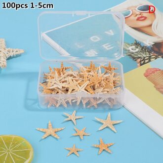 1 Doos Natuurlijke Zeester Seashell Beach Craft Natuurlijke Zee Sterren Diy Strand Bruiloft Decoratie Ambachten Home Decor Zeester Decoratie Donker Kaki