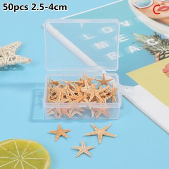 1 Doos Natuurlijke Zeester Seashell Beach Craft Natuurlijke Zee Sterren Diy Strand Bruiloft Decoratie Ambachten Home Decor Zeester Decoratie Licht Geel