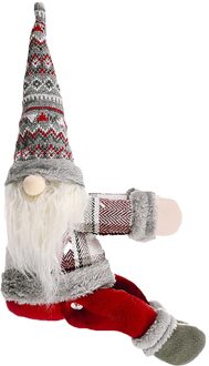 1 Faceless Pop Ornamenten Vrolijk Kerstfeest Decoraties Voor Huis Kerstman Pop Gordijn Gesp Venster Party Decor