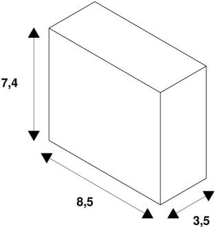1-Fase adapter met haak wit