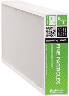 1 Filter Fijne Stofdeeltjes Voor Aldes Inspirair® Top