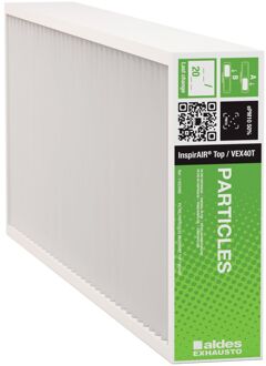 1 Filter Stofdeeltjes Voor Aldes Inspirair® Top