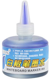 1 Fles 50Ml Refill Inkt Voor Bijvullen Inkt Whiteboard Marker Pen Zwart Rood Blauw 3 Kleuren School Kantoorbenodigdheden