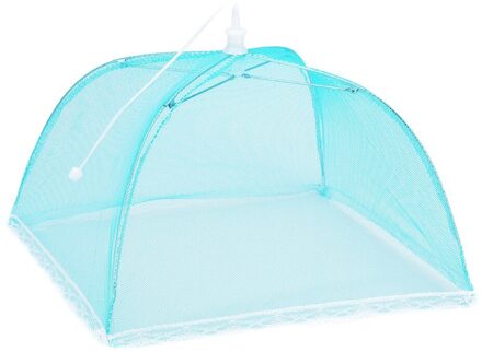 1 Grote Pop-Up Mesh Screen Beschermen Voedsel Cover Tent Dome Net Paraplu Picknick Gevouwen Mesh Anti Fly Mosquito paraplu