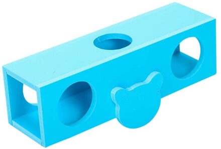 1 Hamster Wip Emmer Speelgoed Houten Tunnel Buis Huisdier Speelgoed Muis Woestijnrat Klimmen Speelgoed Luxe Hamster Gouden Beer Speelgoed Alice buis