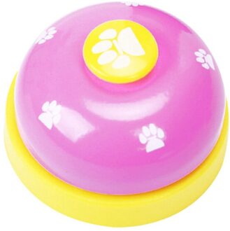 1 Huisdier Training Bell Huisdier Call Bell Hond Bal-Vorm Poten Gedrukt Maaltijd Voeden Educatief Speelgoed Puppy Interactieve Training tool Hond 06
