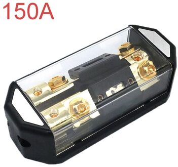 1 In 2 Manieren Out Auto Audio Power Verzekering Zetel Zekeringkast Met 100A 150A 200A 300A Vork Bout Zekeringen houder Fusibles Auto groen