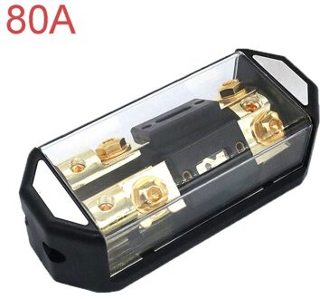 1 In 2 Manieren Out Auto Audio Power Verzekering Zetel Zekeringkast Met 100A 150A 200A 300A Vork Bout Zekeringen houder Fusibles Auto leger groen