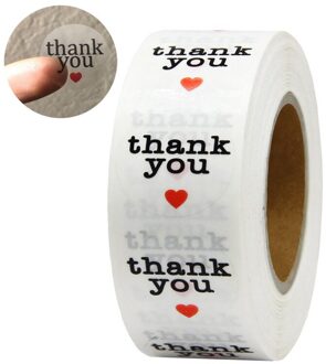 1 Inch Ronde Zwarte "Dank U Voor Uw Bestelling" Stickers Seal Labels 50Pcs Stickers Scrapbooking Voor Pakket briefpapier Sticker YH209-50stk