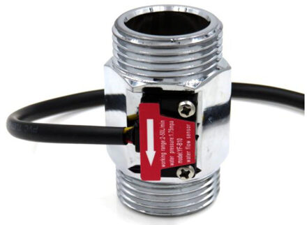 1 Inch Water Flow Hall Sensor Switch Flow Meter DN25 Voor Industriële Turbine Flowmeter Water Flow Sensor 7V-24V