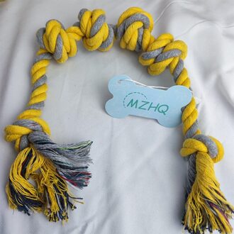 1 Interactieve Training Producten Hond Tandenborstel Bite Slip Katoen Bal Stok Knoop Touw Puppy Chew Tanden Schoon Toy Voor hond