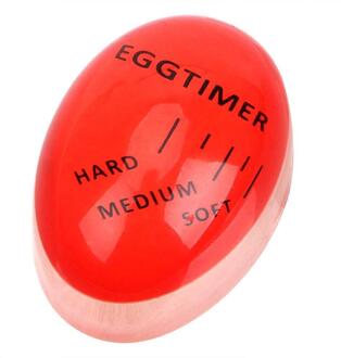 1 Kleur Ei Timer Veranderende Timer Yummy Zachte Hardgekookte Eieren Milieuvriendelijke Koken Keuken Helper Ei Timer