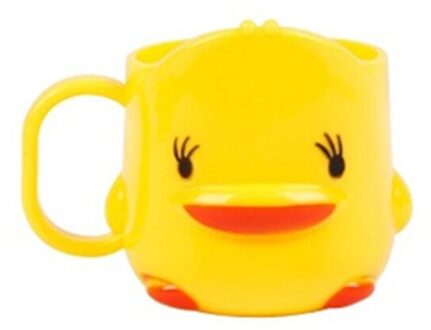 1 Leuke Cartoon Zachte Tandenborstel Voor Kinderen, Geschikt Voor 1-3 Jaar Oud Meisje, Jongen, kind, Baby Tooth Schoonmaak Tool 1stk Water cup