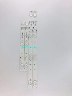1 Lot/2Pcs 3LED & 2pcs4LED 2 Strip Licht Strip 35021104/228 35021099/248 Backlight Konka 6V 4LED 33.8 cm & 3LED 22.8 Cm 40626 3