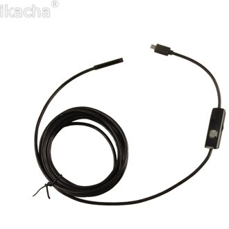 1 M 5.5mm Lens Rigid Kabel USB Inspectie Mini Camera Tube Snake IP67 Waterdichte Endoscoop met LED Borescope Voor Android Telefoon