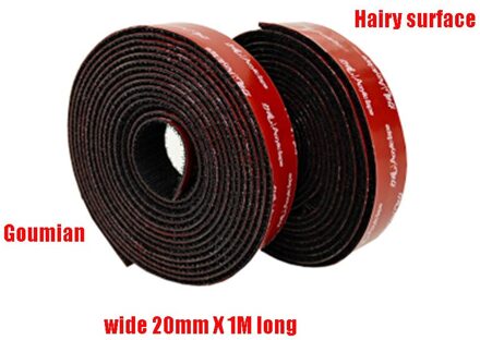 1/M Mair F Sterke Zelfklevende Klittenbandsluiting Tape Nylon Sticker Velcrotape Lijm Auto Interieur kan Gebruikt Worden Voor Diy 1 20mm x 1m