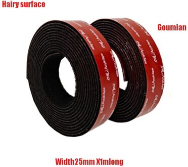 1/M Mair F Sterke Zelfklevende Klittenbandsluiting Tape Nylon Sticker Velcrotape Lijm Auto Interieur kan Gebruikt Worden Voor Diy 1 25mm x 1m